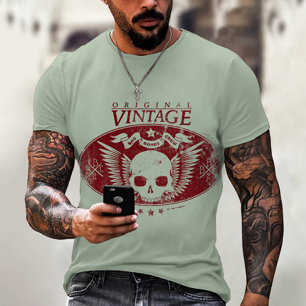 3D Digital Printing Casual Short-Sleeved T-Shirt