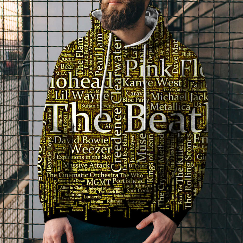 New 3D Digital Printing Sweater Hoodie