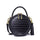 Crossbody portable ladies small round bag