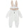 Big ears bunny one-piece l hooded zipper romper romper