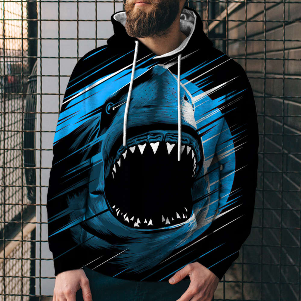 3D Digital Printing Casual Hoodie Sweatshirt