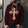 Poker Digital Printed Sweater Street Fashion Loose Sports Hoodie