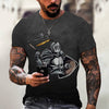 3D Digital Printing Casual Short-Sleeved T-Shirt