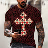 New Men Summer 3Dt Shirt Top Printing Street Short Sleeves