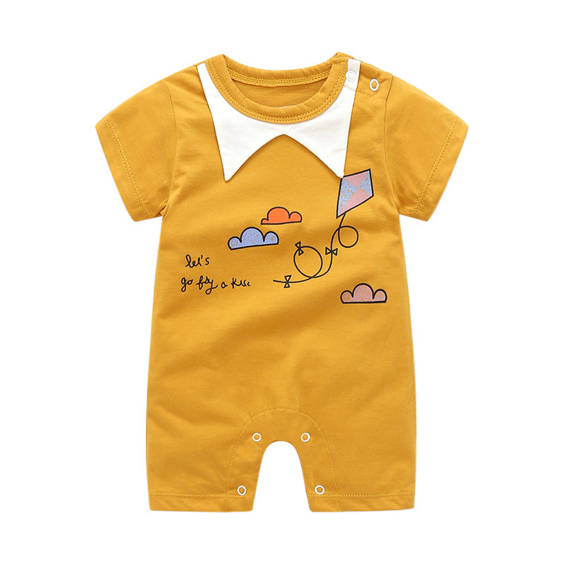 Baby cotton romper