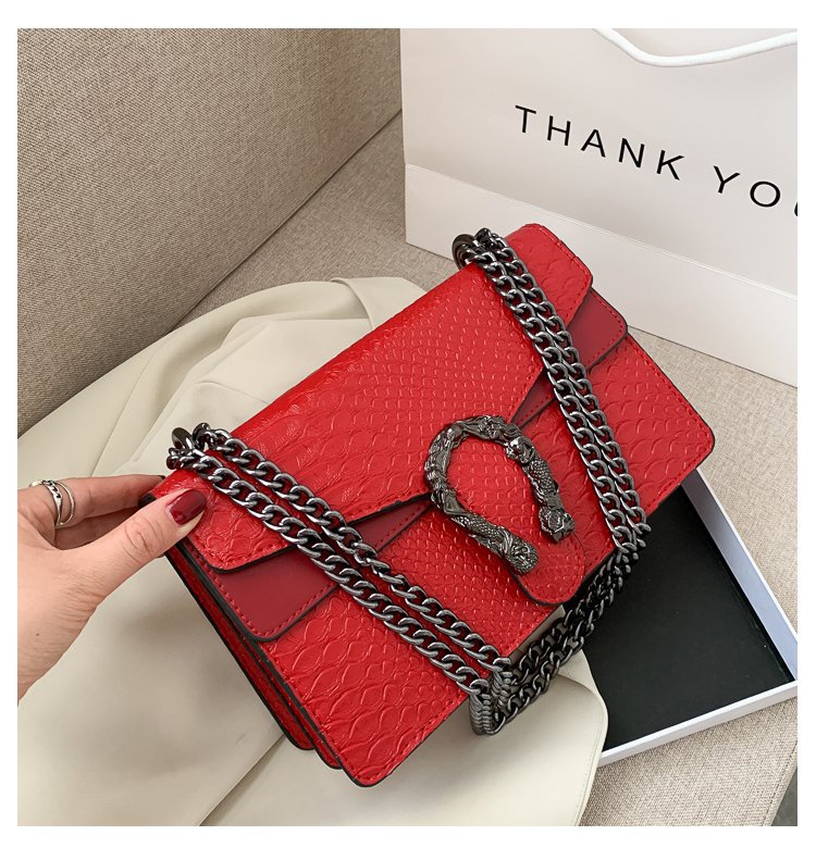 Chain Bacchus One Shoulder Crossbody Bag