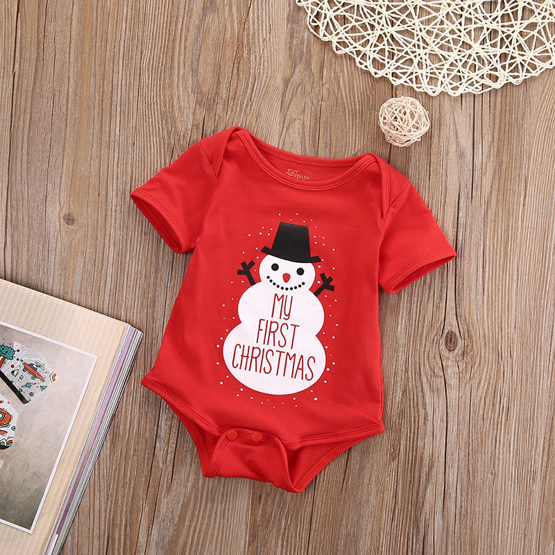 Christmas children's romper