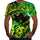 3D digital round neck short sleeve T-shirt