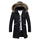 Men s Warm Overcoat Winter Coat Parka Hooded Jackets