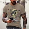 3D Digital Printing Casual Short-Sleeved T-Shirt