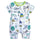 Cartoon doodle baby romper short sleeve baby jumpsuit