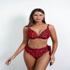 Womens Suits High Waist Leopard Print Bikini 2 Pieces Swimwear