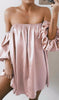 Evening tube top dress