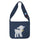 Sheep embroidery wild college style bag