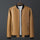 Fashion Trend Stand Collar Long Sleeve Leather Jacket