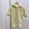 Baby Jumpsuit With Thickened Warm Winter Romper