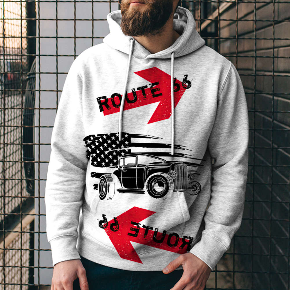 3D Digital Printing Sports Hoodie Sweatshirt