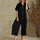 Casual loose long jumpsuit