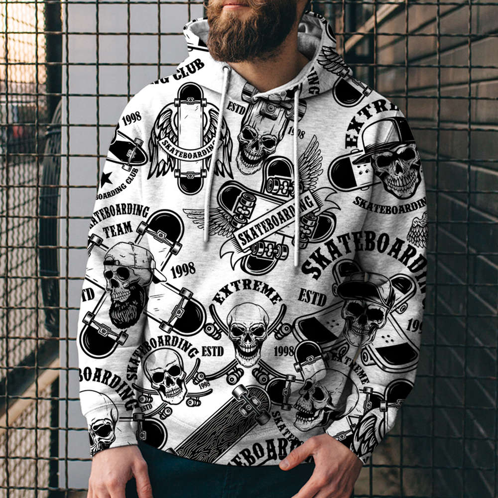 New 3D Digital Printing Sweater Hoodie