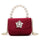 Women's Velvet Small Square  Chain Shoulder Messenger Bag