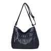 New Trendy Soft Leather Multilayer Messenger Bag