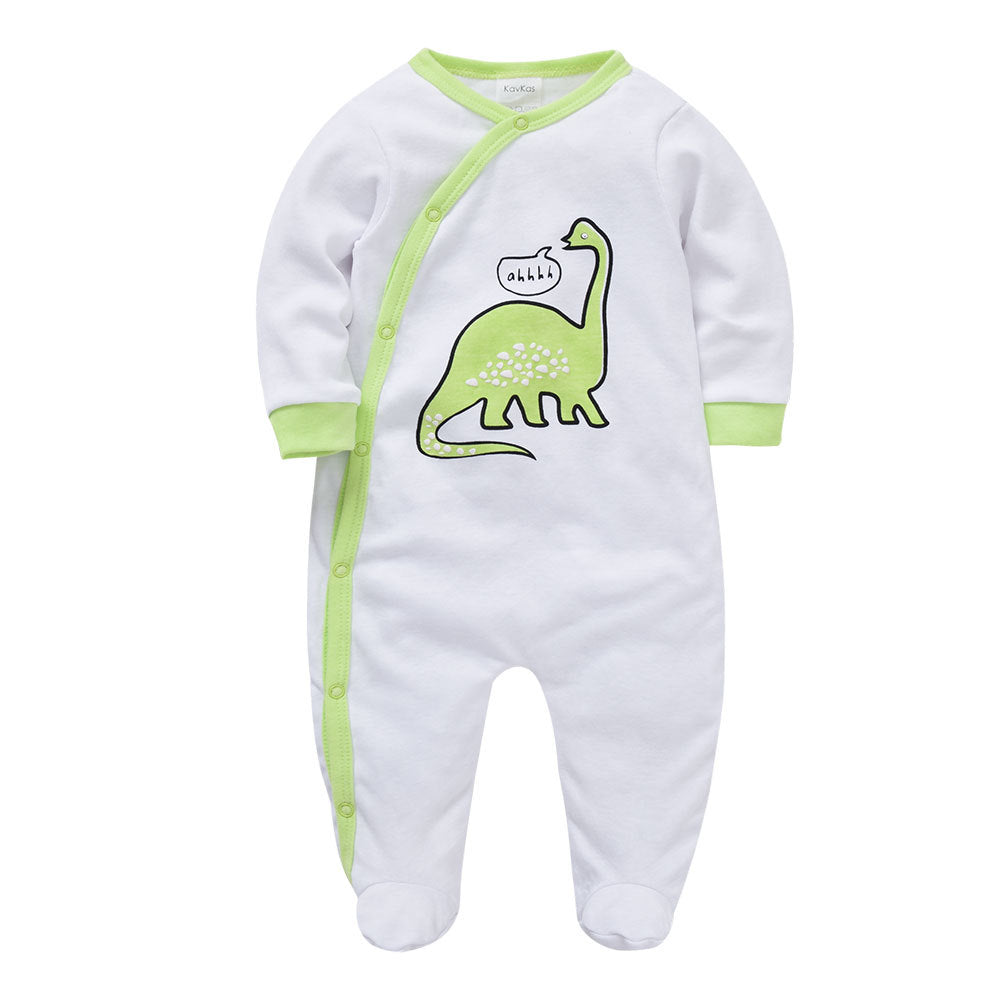 Newborn long-sleeved crawling clothes