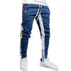 Patchwork Zipper Sports Trousers