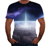 3D digital round neck short sleeve T-shirt