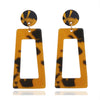 Geometric Acrylic Irregular Earrings Summer Beauty Jewelry