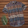 Men Short Sleeve Hawaiian Shirt Summer Style Men Casual Beach Hawaii Shirts