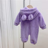 Baby Jumpsuit With Thickened Warm Winter Romper