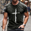 3D Digital Round Neck Short Sleeve T-Shirt