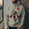 Poker Digital Printing Sweater Street Fashion Men Loose Sports Hoodie