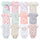 Baby onesies three-piece suit 2021 new cotton short-sleeved sweater baby clothes clothes