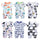 Cartoon doodle baby romper short sleeve baby jumpsuit
