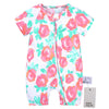 Newborn printed double zip bodysuit
