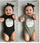 Foreign trade children's wear summer letter baby baby jumpsuit baby