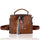 Women's Simple Leather Messenger Shoulder Bag