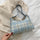 Oil Painting One-shoulder Underarm Crossbody Bag Women's Shoulder Bag Casual Color Zipper Handbags