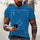 New Men Summer 3Dt Shirt Top Printing Street Short Sleeves