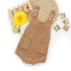 Cotton knitted overalls
