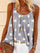 Women's Daisy Print Camisole Shirt Vest