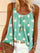 Women's Daisy Print Camisole Shirt Vest