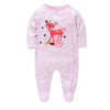 Baby long-sleeved cotton romper