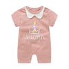 Baby cotton romper