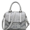 Embossed shoulder bag