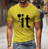 3D Digital Round Neck Short Sleeve T-Shirt