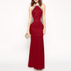 Amazon, eBay, European and American women's dress late dress sexy body long dress woman 7004