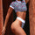Swimsuit ladies half sleeve swimsuit stitching