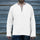Solid Color Lace-up Loose V-neck Long-sleeved T-shirt Men